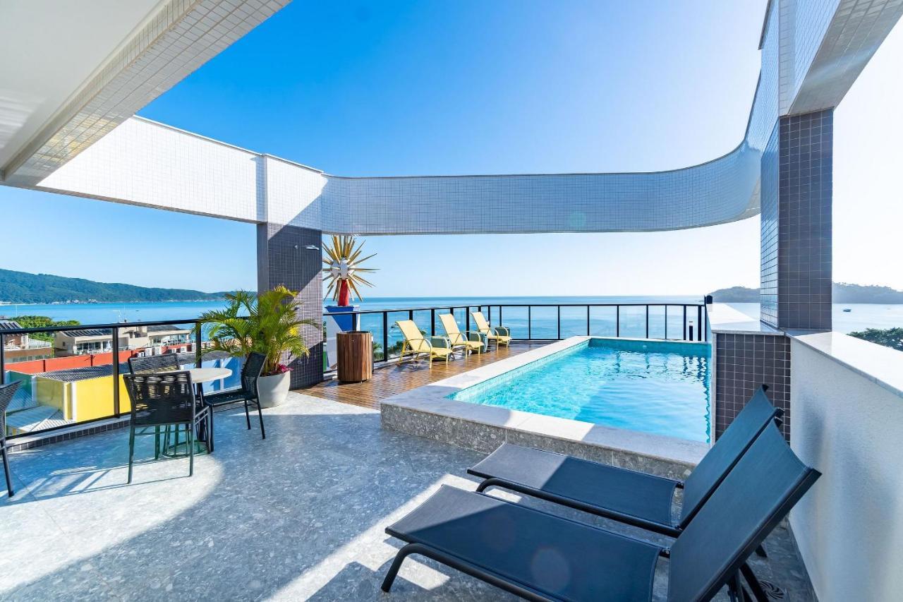 Aion Suites 103 - Compacto E Luxuoso Loft - Rooftop Com Piscina E Academia - A Poucos Passos Da Praia Bombinhas Bagian luar foto